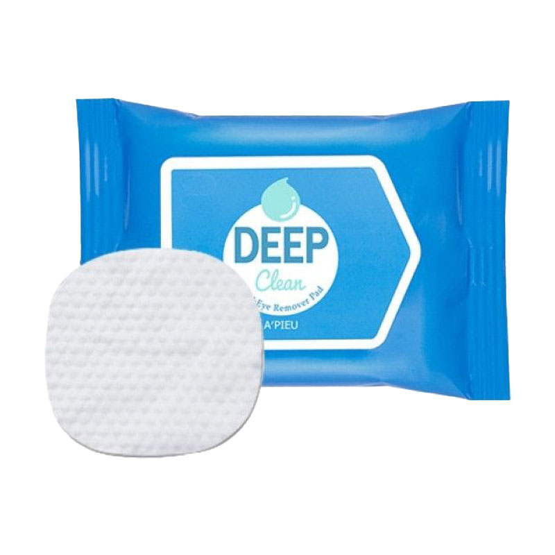 Пади для зняття макіяжу A'pieu Deep Clean Lip &amp; Eye Remover Pad, 37 г